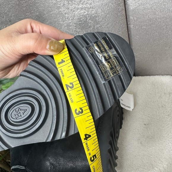 NEW ASH Yorki 100% Lamb Fur Wedge Leather Boots Black Women’s Sz EU 35 - Picture 8 of 11